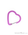 LACD Heart FS Materialkarabiner-Pink-Rosa-One Size