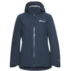 Jack Wolfskin Hunberg 3in1  Damen  Doppeljacke blau Größe L Camping  Klein ver