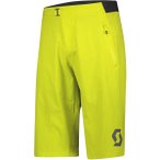 SCOTT Herren Shorts SCO Shorts M's Trail Vertic w/pad, Größe XXL in Gelb
