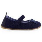 Living Kitzbühel - Kid's Molly Masche Ballerina - Hausschuhe 23 blau