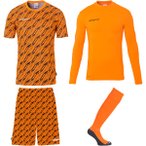 UHLSPORT Torwart-Sets Progressive, Größe XXL in Orange