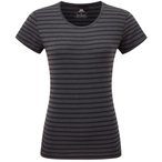 Mountain Equipment Groundup Stripe  Damen  T-Shirts blau Größe S Trekking  Ela