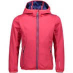 CMP Kinder Funktionsjacke Softshelljacke Girl Fix Hood Jacket, Größe 164 in Ro
