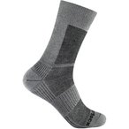 Wrightsock Coolmesh II Merino Crew   Wandersocken grau Größe 34  Camping  Atmu