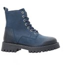 Ten Points - Women's Penny Lace Suede Boots - Freizeitstiefel 38 blau