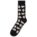 DEDICATED - Socks Sigtuna Coffee Cups - Multifunktionssocken 36-40 schwarz