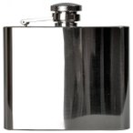 Basic Nature - Flachmann - Flachmann Gr 120 ml polished