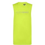 PLEIN SPORT Tanktop, Größe XXL in Gelb