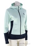 Scott Defined Mid Zip Hoody Damen Sweater-Hell-Grün-S