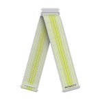Coros PACE 4 Nylon 22 mm Armband Unisex ( Weiß one size)