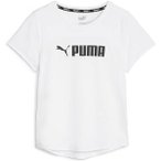 PUMA Damen Shirt FIT LOGO ULTRABREATHE, Größe XL in Weiß