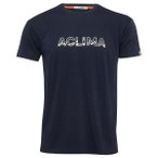 Aclima - Lightwool Tee Logo - Merinoshirt Gr XS blau