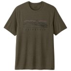 Patagonia - Cap Cool Trail Shirt Stratapeaks - Funktionsshirt Gr S braun