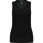 ODLO Damen Top BL TOP v-neck singlet ACTIVE F-DRY LIGHT, Größe L in Schwarz