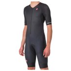 Castelli - Core Tri Suit S/S - Radeinteiler Gr S grau