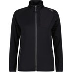 CMP Kildar  Damen  Fleecejacke schwarz Größe 3XL Trekking  Elastisch Merinowol