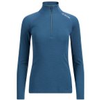 Aclima - Women's WW Mock Neck - Merinounterwäsche Gr XS blau