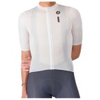 Castelli - Drittone Logo Jersey - Radtrikot Gr XXL weiß
