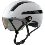 ALPINA Herren Helm SOHO VISOR V, Größe 52 in Silber