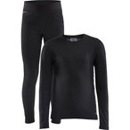 Craft Core Warm Baselayer Set Kinder  Skiunterwäsche schwarz Größe 158  Skifa