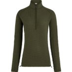 Icebreaker Merino 400 RealFleece Grid Damen Funktionsunterwäsche ( Dunkelgrün 