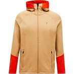Peak Performance Rider Essentials   Herren  Fleecejacke gelb Größe S Skifahren