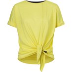 Super.Natural Jp Knot  Damen  T-Shirts gelb Größe M Trekking  Hautfreundlich M