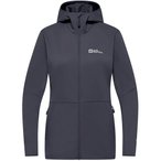 Jack Wolfskin Feldberg   Damen  Softshelljacke grau Größe XS Trekking  Wassera