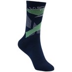La Sportiva Outdoor Fun Socks Socken, S, night sky/aspen green