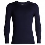 Icebreaker - 260 Tech L/S Crewe - Merinounterwäsche Gr S blau