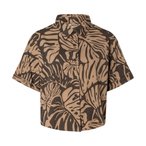 Roark Bless Up Camp  Damen  Blusen braun Größe L Lifestyle  Schnell trocknend