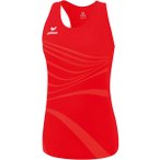 ERIMA Damen T-Shirt RACING singlet, Größe 34 in Rot