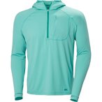 Helly Hansen Shine Solen 1/2 Zip  Herren  Longsleeves tuerkis Größe L Trekking