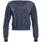 WINSHAPE Damen Functional Light and Soft Cropped Long Sleeve Top LS003LS, Größ
