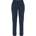 Salewa Puez DST Cargo Hose Damen  Softshellhose blau Größe M Camping  Widersta