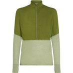 Icebreaker 200 Realfleece Descender Half Zip  Herren  Longsleeves oliv Größe X