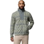 COLUMBIA Herren Unterjacke Sequoia Grove II FZ Printed Fleece, Größe S in Grau