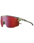 Julbo - Sonnenbrille - Ultimate Gris Foncé/Vert Army Reactiv 0-3 High Contrast 