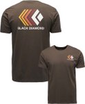 Black Diamond - Bio-Baumwoll-T-Shirt - M Faded SS Tee Basalt für Herren aus Bau