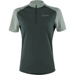 Löffler Purana Half Zip Trikot Damen  Radtrikots gruen Größe M Commuting | Gr