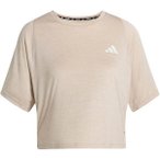 ADIDAS Damen T-Shirt adi365 Soft Touch, Größe XL in Beige