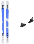 Zag - Ski Set inkl. Bdg. - All-Mountain-Ski - Pack Slap 92 White/Purple 2027 fü