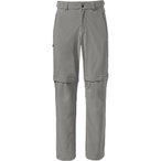 Vaude Farley Stretch T-Zip III Hose Herren  Zip-Hosen grau Größe XXL Trekking 