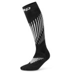 CEP - Women's Core Run Merino Tall 3.0 - Kompressionssocken  II schwarz