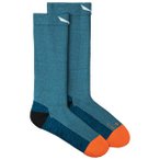 Salewa - MTN TRN All Mountain Crew Sock - Wandersocken 45-47 türkis/blau