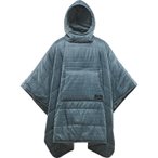 Therm-a-Rest Honcho Poncho - tragbare Decke bluewoven print