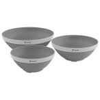 Outwell - Collaps Bowl Set - Schüssel Gr 3,5 l / 2 l / 1,5 l grau