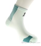On Performance Run Sock Mid Socken-Türkis-L