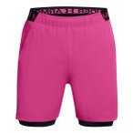 Under Armour Vanish Woven 2in1 Herren Shorts ( Pink XXL Größe,)