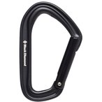 Black Diamond Hotforge Straight Gate Karabiner  Karabiner schwarz Größe One Si